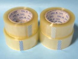 キングテープ TS-4865 透明 厚65μ×48mm×100m巻 50巻入/CS｜産業資材